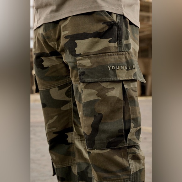 Youngla 616 - SUBURBAN TWILL CARGOS sz m - Picture 3 of 3